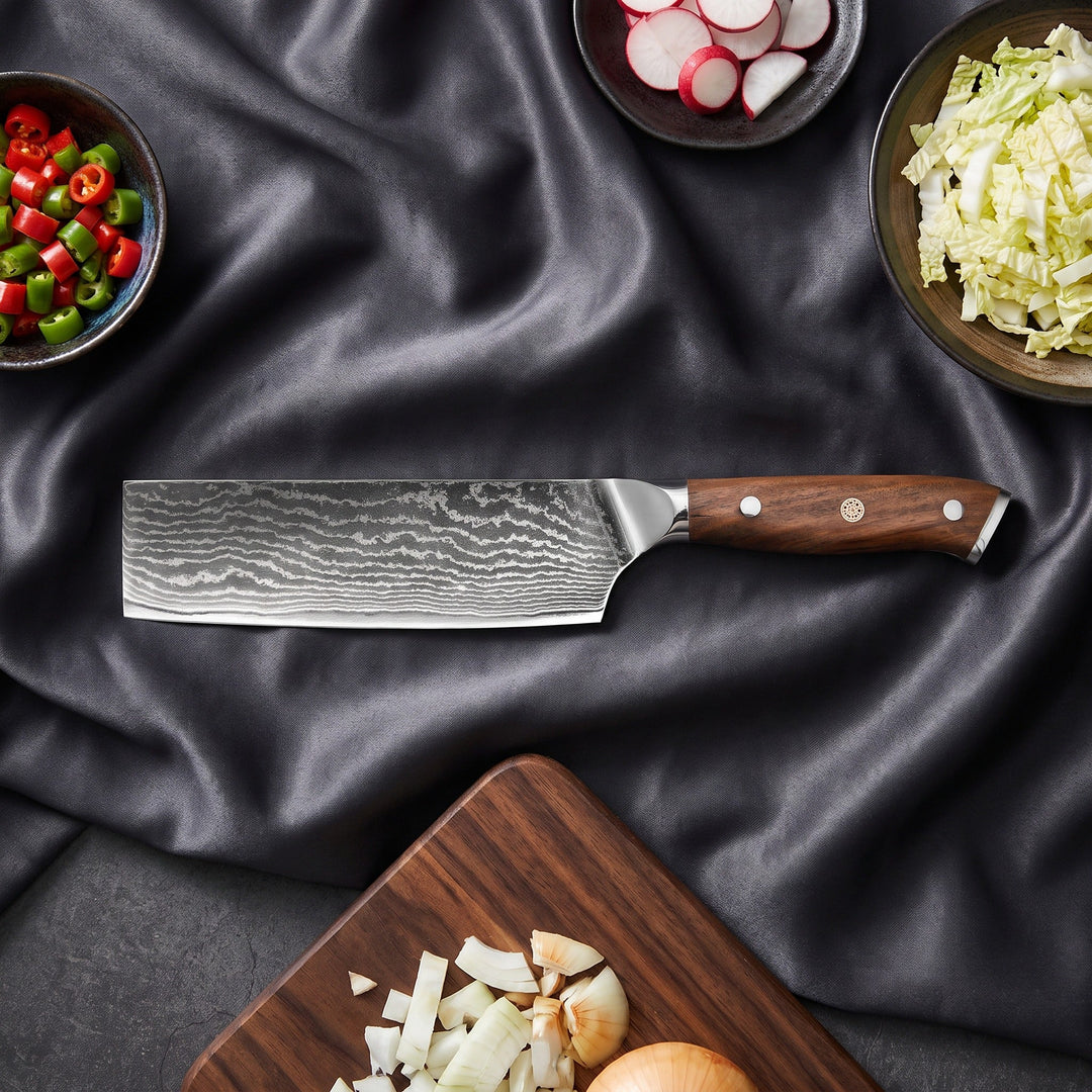 Okami Damascus Knife Set