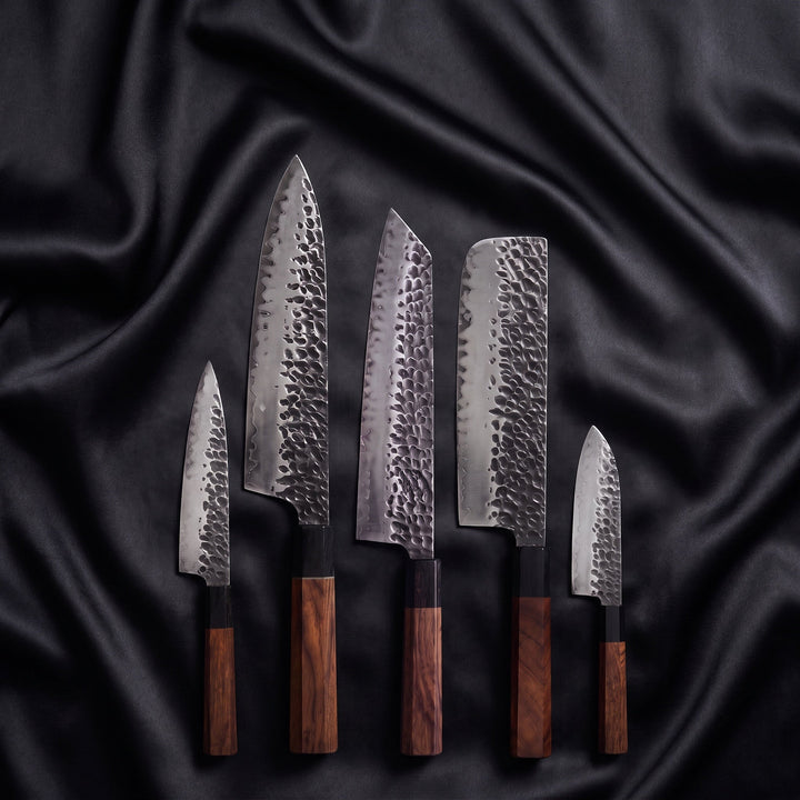 Shigure Damascus Knife Set