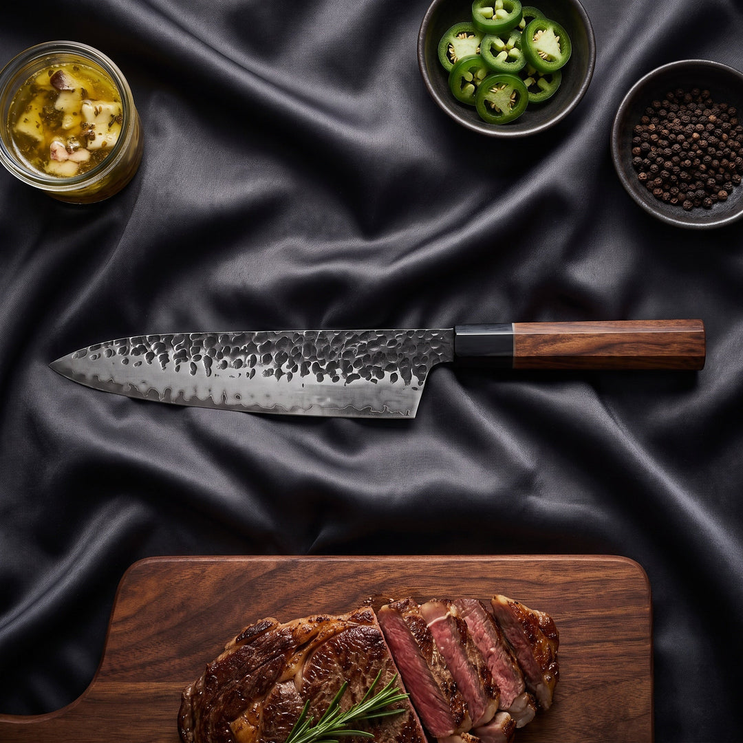 Shigure Damascus Knife Set
